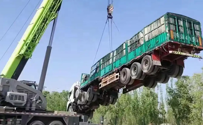 即墨区道路脱困救援案例